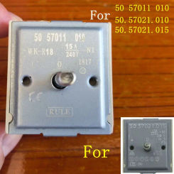 50 57011 010 RULE Single Energy Regulator Stove/Cooktop Control Switch Electric Range Infinite Switch Compatible 50.57021.010  5