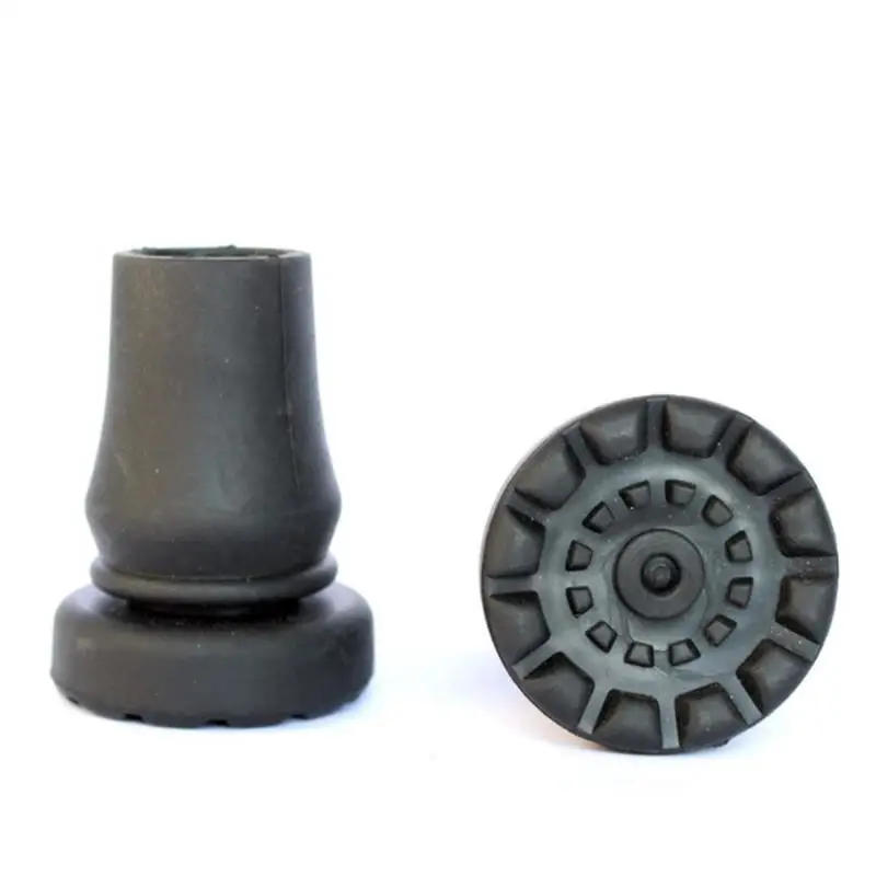 Description Picture 3 of item16-22mm Rubber Pad Cap Antiskid Walking Stick Crutch Cane Bottom Pads Cover Protector Climbing Hiking Trekking Pole Tip