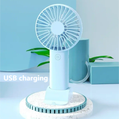 USB Portable Handheld Fan Charging Handheld Fan Silent Comfortable Handle Mini Fun Outdoor Charger Small Sports Office Portable