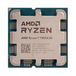Ryzen 7 7800X3D CPU R7 7800X 3D Processor for A620 B650 B650E X670E 4.2 GHz 8-Core 16-Thread Socket AM5 7000 Series Bulk CPUs