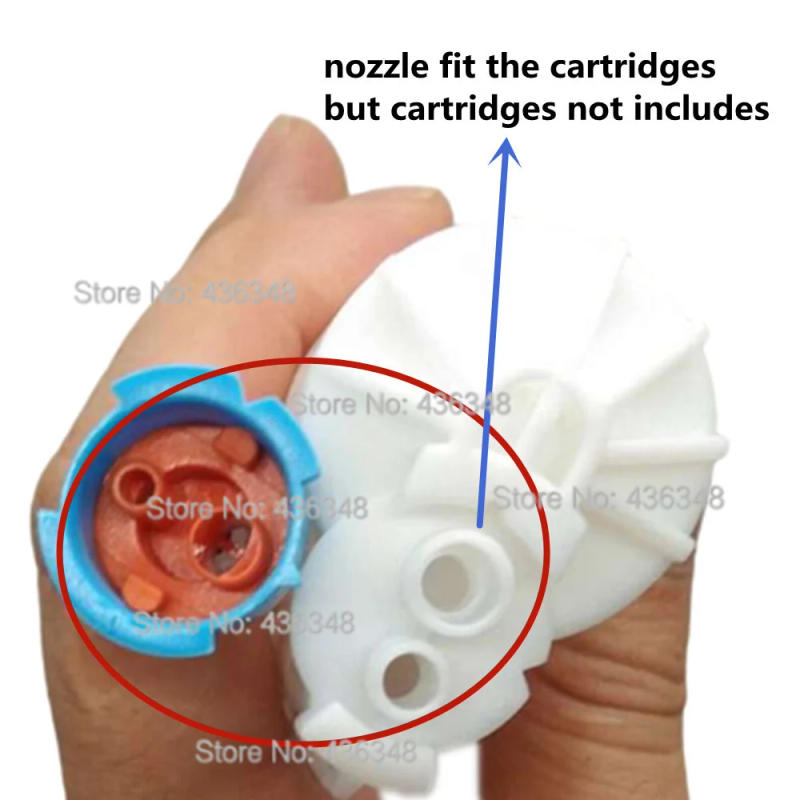 Description Picture 2 of item5pcs 10:1 Epoxy Adhesive Mixing Nozzle 1:10 Two Component Epoxy Resin Glue Mixer Nozzles Static