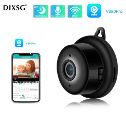 V380 Pro Home Smart Mini Camera Wifi HD Wide Angle IP Night Vision Security Micro Camcorde CCTV Motion Detection Video DVR Cam