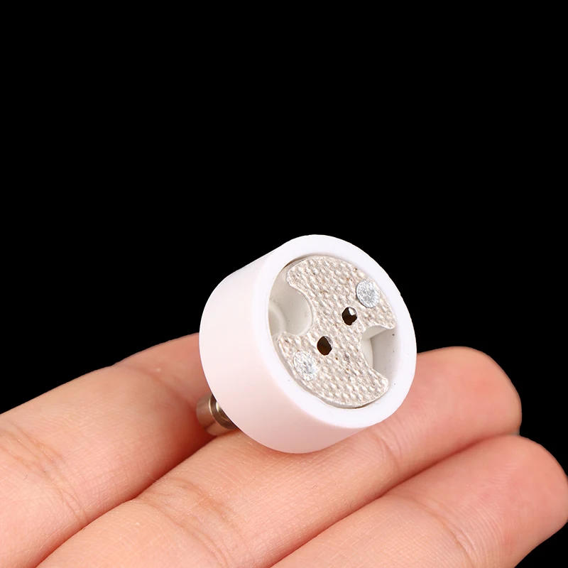 Description Picture 2 of itemGU10 To MR16 High Quality Ceramic Socket Base Halogen LED Light Bulb G4 GU5.3 GY6.35 Pin Adapter White Converter Lamp Holder