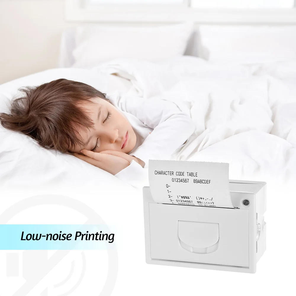 Description Picture 3 of itemGOOJPRT QR204 58mm Embedded Printer RS232 / TTL USB Interface Receipt Thermal Printer Panel ESC/POS