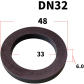 DN32 33x48x6mm