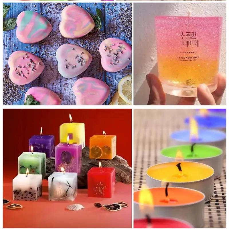 Description Picture 6 of item20 Colors Candle Dyes Pigment Aromatherapy Liquid Colorant Pigment DIY Candle Mold Soap Coloring Handmade Crafts Resin Pigment