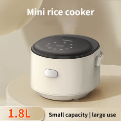 1.8L Electric Rice Cooker Multicooker Multifunction Pot Mini Hotpot Pan Soup Home Appliances Kitchen Pots Offers 1-3 People 220V