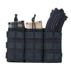 M4 M16 MOLLE Triple Magazine Pouch Waist Bag Holder Outdoor Hunting Accessories AR Rifle Mag Holster EDC Tool Bags Vest Pouches
