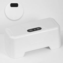 Toilets Flush Valves IPX5 Waterproof Smart Toilets Flush Sensor Button Splash-proof with Wireless Transmitter for Public Toilets