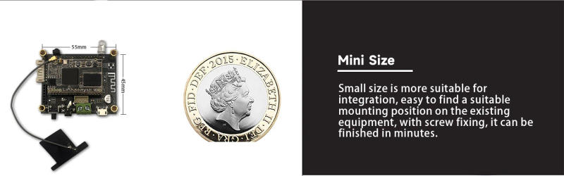 Description Picture 3 of itemD10 Up2Stream Mini Bluetooth Audio Receiver Board Bluetooth 5.0 Wireless Stereo Music Module Multiroom DIY WIFI Audio Board