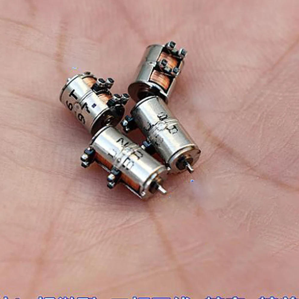 Description Picture 4 of item5PCS Micro Mini DC 5V Ultra-mini 2-phase 4-wire 4.5MM 4.9MM Precision Micro Stepper Motor DIY Accessories 4.5mm*8.6mm