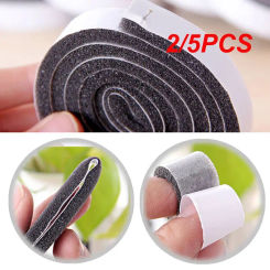 2/5PCS set Self-Adhesive Sponge Foam Door Window Sealing Strip Wind-proof Sound Insulation Weather Stripping Strip
