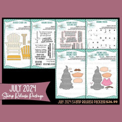 Gril Gnome Faces Beach Chair Metal Cutting Dies Clear Stamps For DIY Scrapbook Craft Card Decoration Template Supplies 2024 New