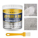 Waterproof Glue Transparent Glue Adhesive Super Strong Transparent Adhesive With Brush For Bathroom Kitchen Wall Tiles