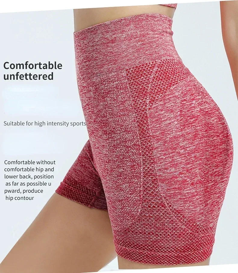 Description Picture 6 of itemYoga Set Gym Shorts Women Sport Bras Brassiere Workout Tops for Women Yoga Clothes Fitness Leggings Gym Set Seamless Yoga Sets