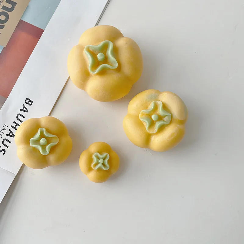 Description Picture 2 of itemDIY Persimmon Candle Silicone Mold DIY Handmade Persimmon Fruit Scented Soap Plaster Resin Craft Molds Home Decoration Gifts