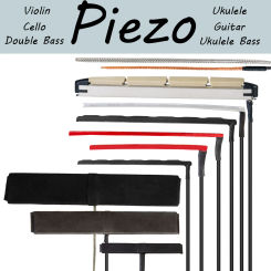 1PC Soft Piezo Bridge Saddle Rod Piezo High Sensitive Under-Saddle Passive Piezo Pickup For Guitar Ukulele Bass Violin Cello ETC