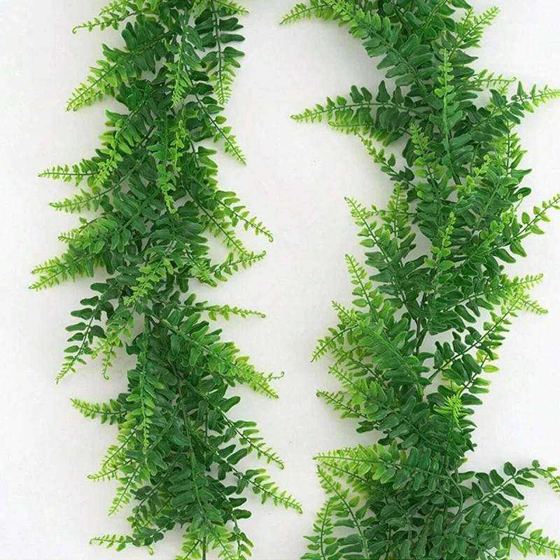 Description Picture 5 of itemArtificial Hanging Plants Green Fake Ivy for Party Table Wedding Arch Layout Outdoor Indoor Home Garden Decoration DIY Wreath