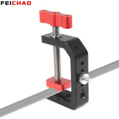 Heavy Duty Desktop C-Type Clamp Adjustable Desk Fixed Holder Clip 1/4 3/8 for Camera Photo Studio Light Support Stand Bracket
