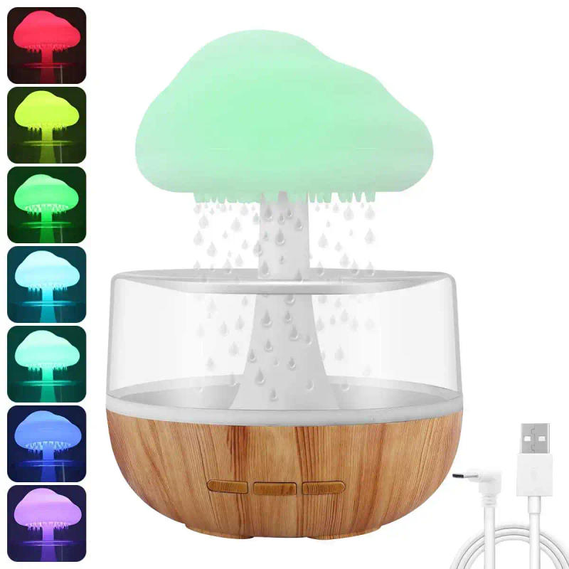 Description Picture 2 of itemMini Air Humidifier USB Electric Aroma Diffuser Essential Oil Purifier Aromatherapy Mist Maker Lights For Car Home Bedroom