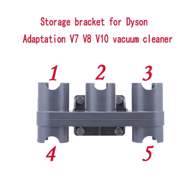 Description Picture 4 of itemCleaning Brush Head Storage Bracket for Dyson V7 V8 V10 Vacuum Cleaner Parts Stand Tool Nozzle Base Attachments Rack Wall Holder