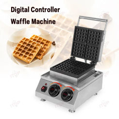 ITOP 133 Digital Controller Waffle Machine Non-stick Pan Waffle Baker Bread Maker Snack Machine 300℃ 110V 220V