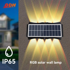 Solar Wall Lamp Outdoor Waterproof Solar Lights Outdoor Solar Led Lights Outdoor Lamp for Garden Street Landscape Balcony Decor