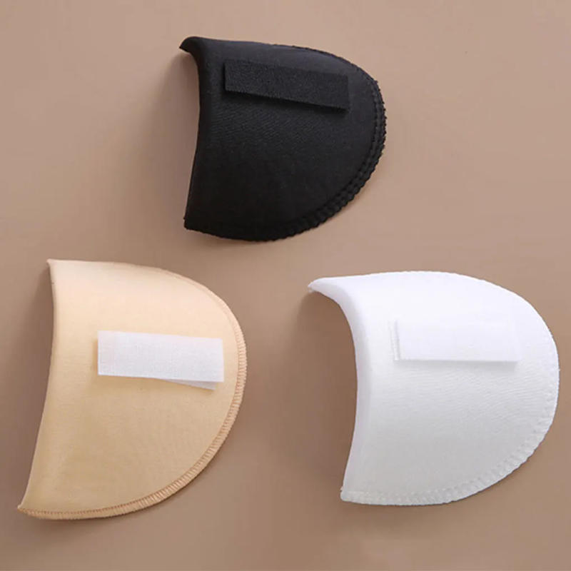 Description Picture 6 of item2pairs Soft And Comfortable Sponge Shoulder Pads For Clothes Detachable Clothes Shoulder Pads