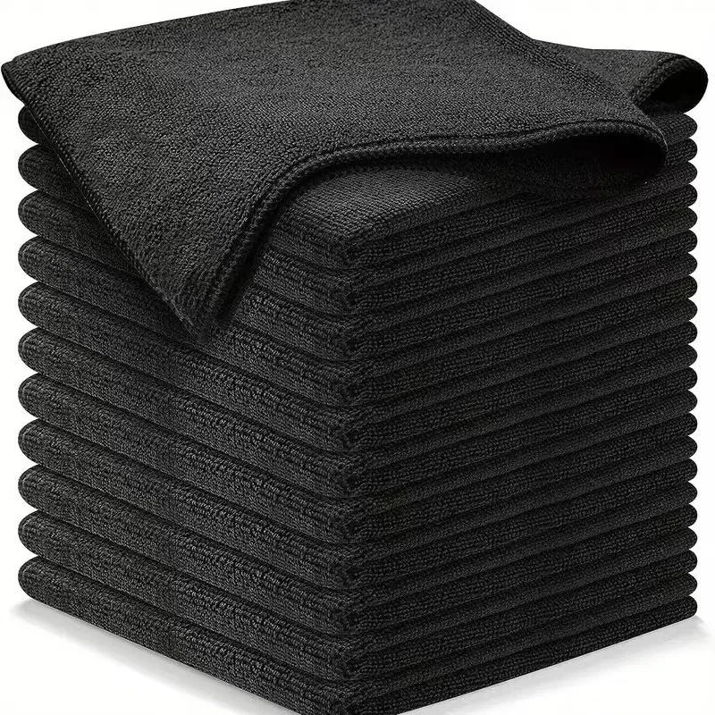 Description Picture 5 of itemThicken Microfiber Cleaning Cloths Lint Free Microfiber Cleaning Towel Cloths Reusable Cleaning Towels Absorbent for Car Window