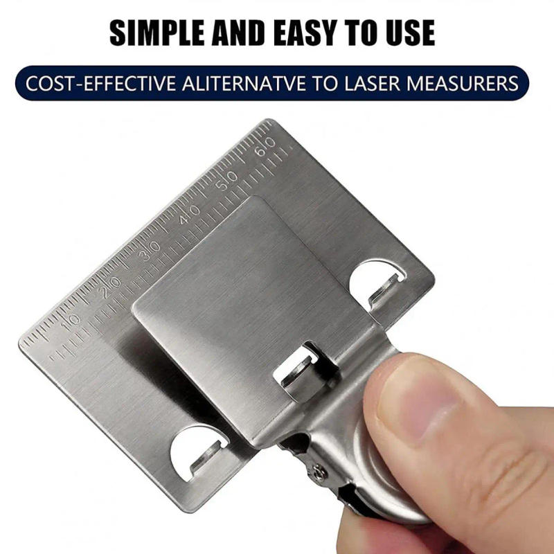 Description Picture 4 of itemMeasuring Tape Clip Tool Matey Measure Clip Corners Clamp Holder Fixed Ruler Mark Tools Precision Measuring Tools for Measures