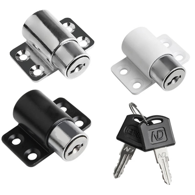 Description Picture 3 of item1set Sliding Door Window Lock With 2 Keys Baby Child Safety Protections Antitheft Door Window Security Lock Catches Sets