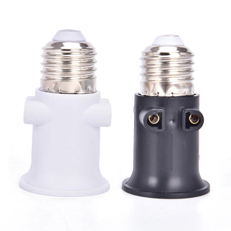 Description Picture 4 of itemPBT Fireproof E27 Bulb Adapter Lamp Holder Base Socket Conversion With EU Plug Convert Lamp Head Large Screw To Small Screw