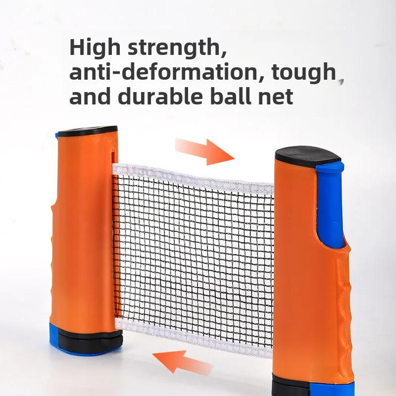 Description Picture 4 of itemTable Tennis Net Frame Thickened Portable Ball Mesh Cloth Blocking Net ree Retractable