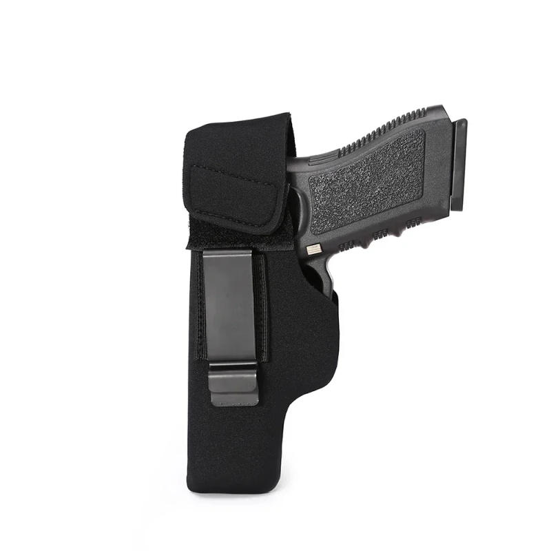 Description Picture 6 of itemUniversal Concealed Carry Gun Holster IWB OWB Handgun Holder Waist Bag Hunting Accessories Left Right Metal Clip Pistol Holsters