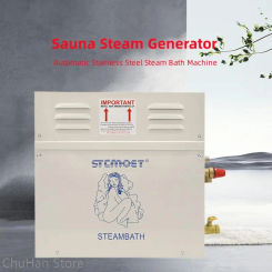 6/7/8/9KW Sauna Spa Steam Generator 220V/240V For Home Steam Shower Digital Controller Sauna Room SPA Steam Bath Machine