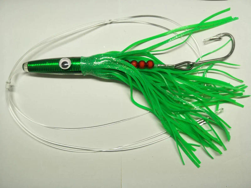 Description Picture 4 of itemDrag Fishing Resin Fish, Stainless Steel, No.8 Hook, 5 Pack, 140g,2 m Long, pulling Force 350 lbs, tuna, Swordfish