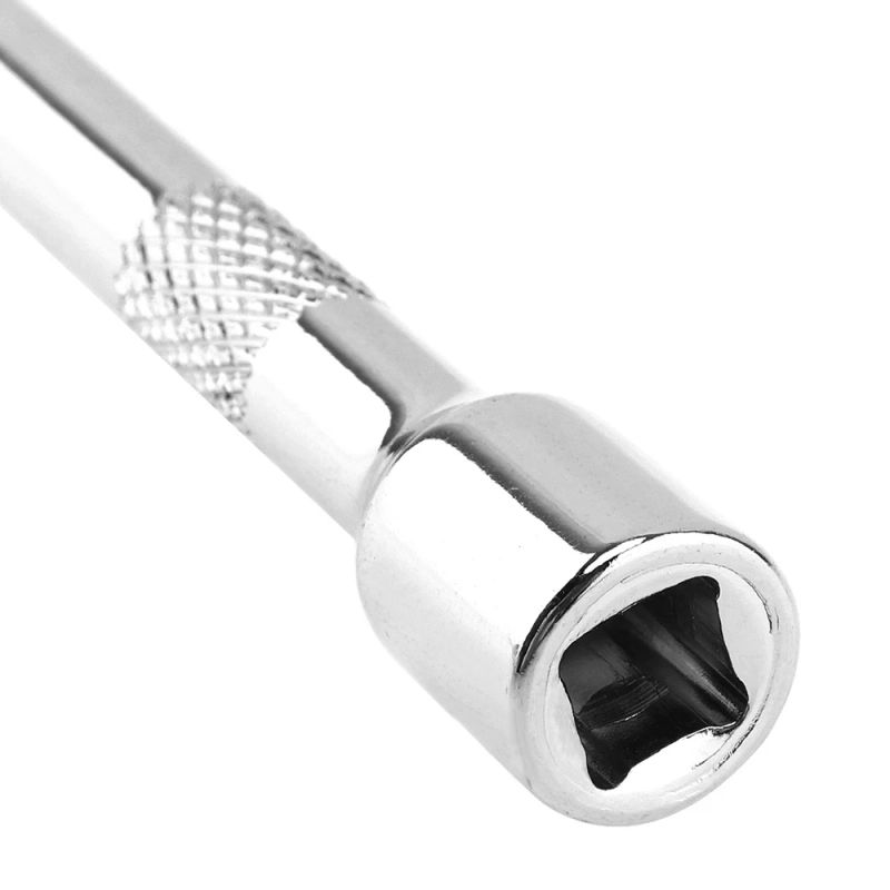 Description Picture 2 of item3pc 1/4Inch Chromed Steel Extension Bars Ratchet Sockets Wrench Adapter Power Drill Adapters Long Bar Connecting Rod 50/75/100MM