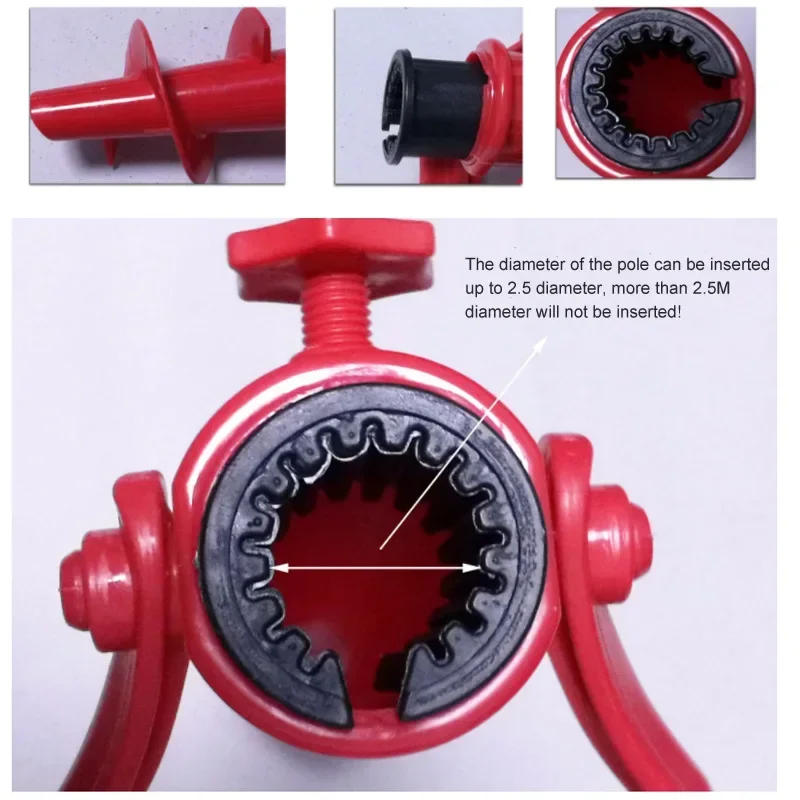 Description Picture 5 of itemSun Beach Fishing Stand Rain Gear Garden Patio Parasol Ground Anchor Spike Umbrella Stretch Stand Holder 1 Pcs