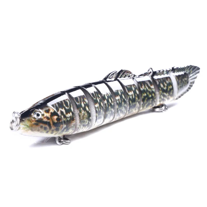 Description Picture 5 of itemFishing Lures for Bass Trout Fishing Lure Multi Jointed Lifelike Swimbait Slow Sinking Hard Baits Freshwater Seawater 14CM-21.4G
