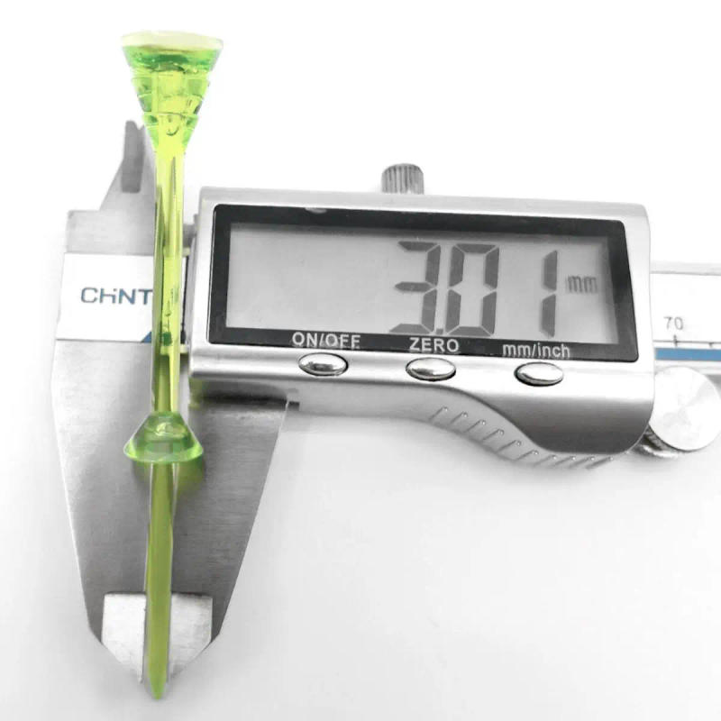 Description Picture 3 of itemPGM 50pcs Golf Tees Plastic Transparent 83mm Tee Random Colors TE014