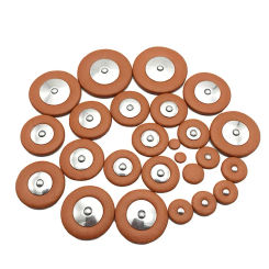 25pcs Professional Leather Tenor Saxophone Pads Sax Button Leather Pad For Woodwind Musical Instrument Parts Accessories