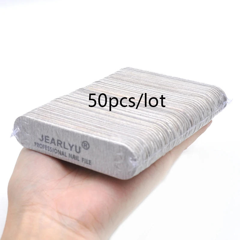 Description Picture 4 of item50Pcs/lot Mini Nails File Professional Wooden Sanding File Vijlen Nails Polish Manicure Pedicure Nail Tools UV Gel Makeup Lima