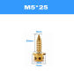 5pcs   M5x25