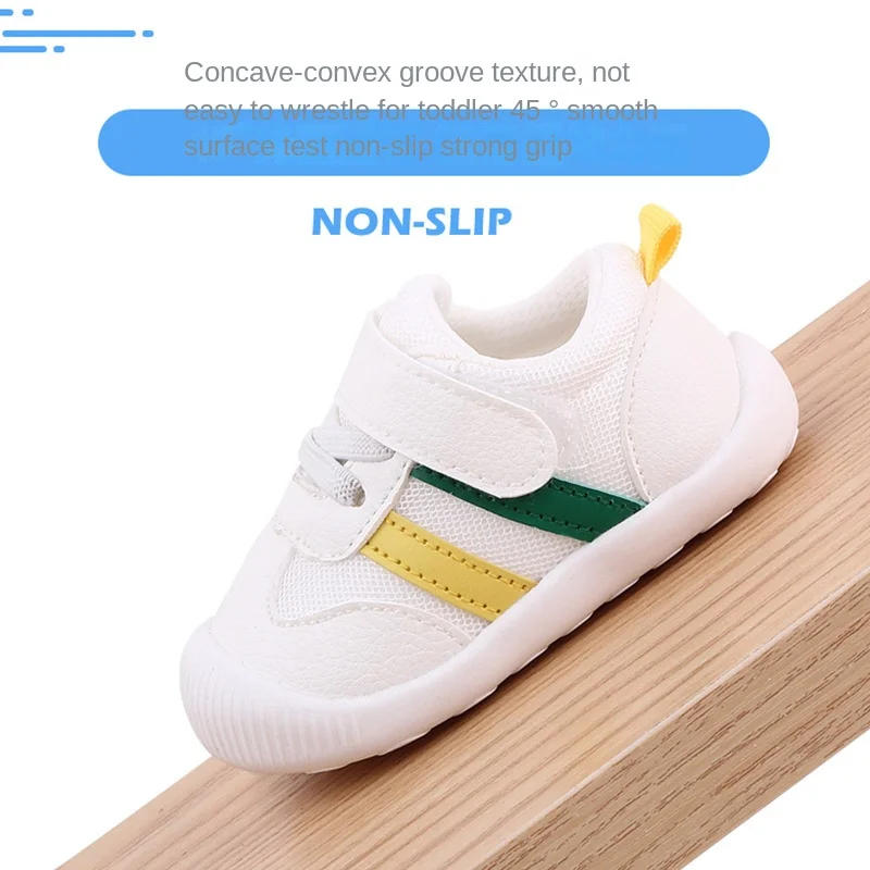 Description Picture 4 of itemBaby Toddler Shoes Four Seasons Shoes 0 To 3 Years Old Baby Shoes Soft Bottom Non-slip Girls Boys Mesh Breathable Single Shoes