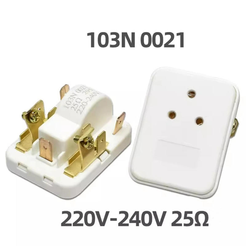 Description Picture 2 of itemStarter relay protector for refrigerator freezer 103N 0021 PTC starter 25 Î© 220-240V overload protection relay component