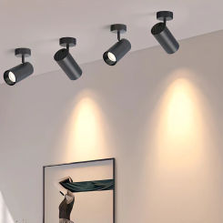 Led SpotLight 220V Spot light COB Ceiling Spots Lamp Led Downlight Foldable Fixture Track Light Indoor Lighting For Kitchen Home