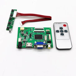 Universal TFT TN IPS LCD Screen Display HDMI VGA AV Driver Control Board Support Automatically 40Pin 50Pin LVDS TTL LCD panel