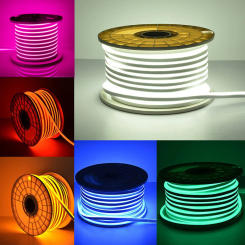 Led Light Strip 5m SMD2835 6X12MM 12V Waterproof Silicone Flexible Neon Light Strip Outdoor Advertising Decoration Room Decor