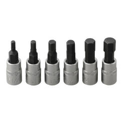 1pc 1/4" Hex Screwdriver Sockets Bits Hex Screw Driver Bits H3-H8 Screwdriver Spanner Ratchet Wrench Hand Tool H3 H4 H5 H6 H7 H8