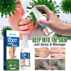 30ml Foot Deodorant Spray Relieve Itching Eliminate Spray Athlete's Foot Of Moisturize The Removal Foot Care Odor Anti-Swea B9M2